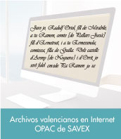 Archivos valencianos en internet