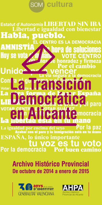 LA TRANSICIÓN DEMOCRÁTICA EN ALICANTE
