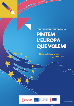Accions altres entitats: Concurs de dibuix escolar "Pintem l'Europa que volem"